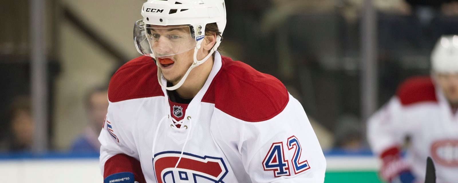 Habs place serviceable forward on waivers to make roster space.