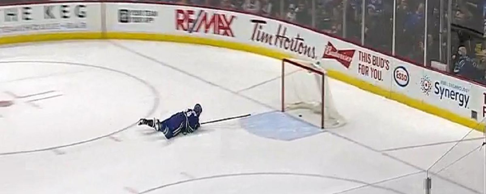 Must see: Brutal own goal by the Canucks