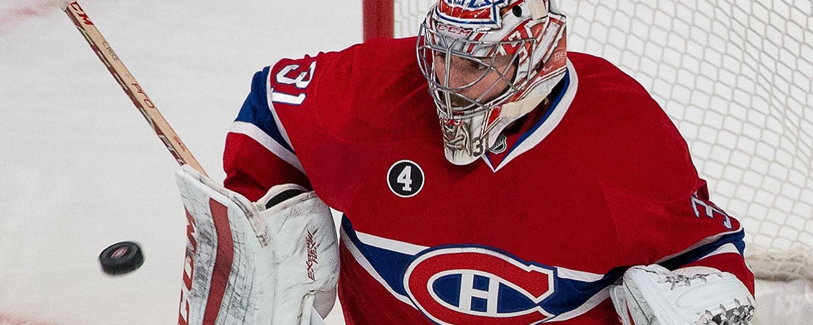 Breaking: Former head coach puts Carey Price on blast for his appearance this evening.