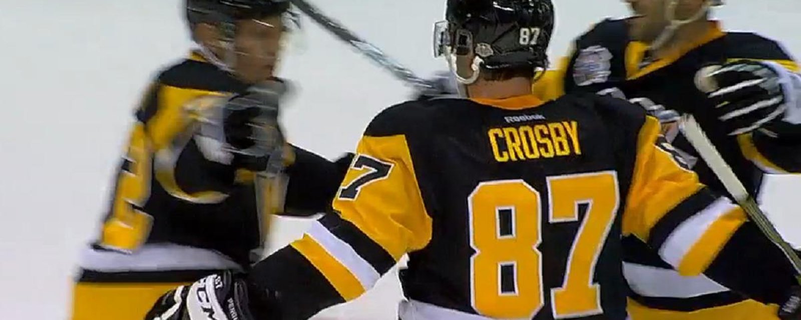 Crosby is back and doesn't waste any time!