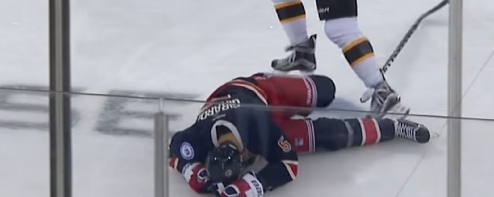NHL Player Safety announces hearing after this crushing hit on Girardi.