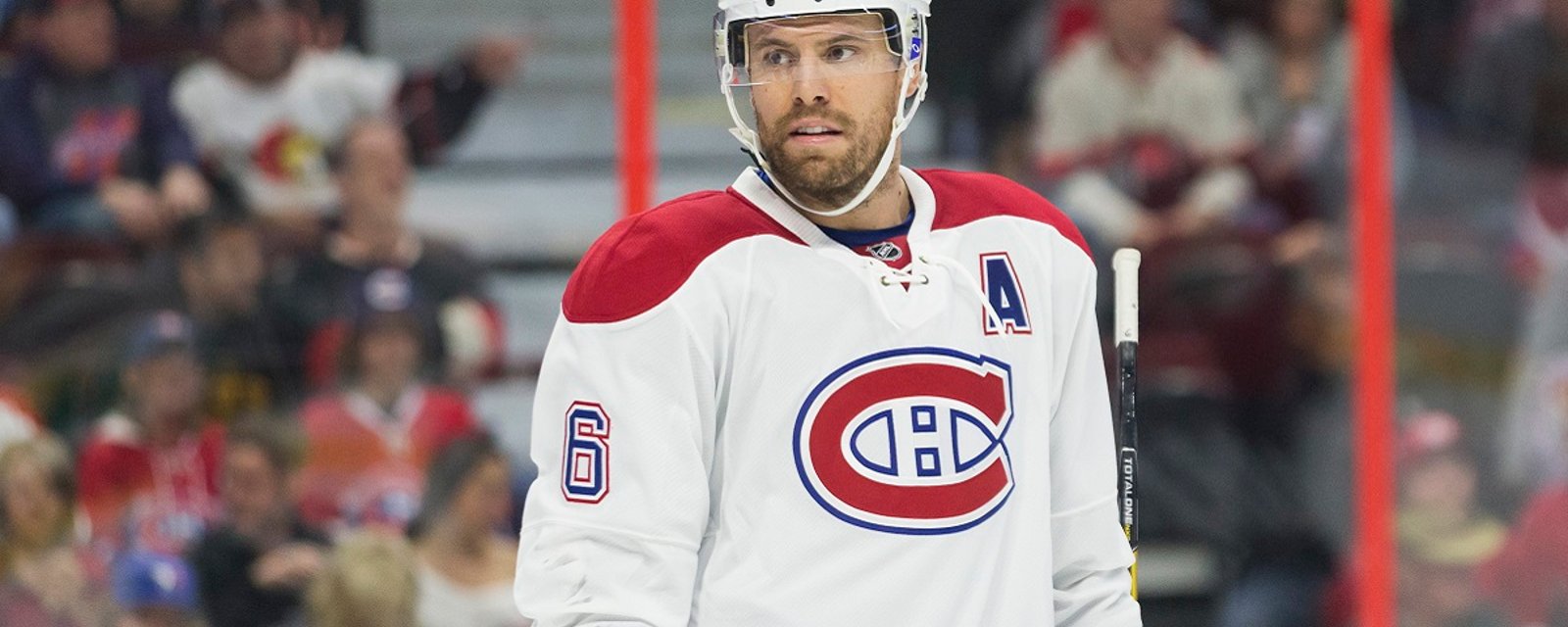 Report: Shea Weber may already be taking over the Habs locker room.