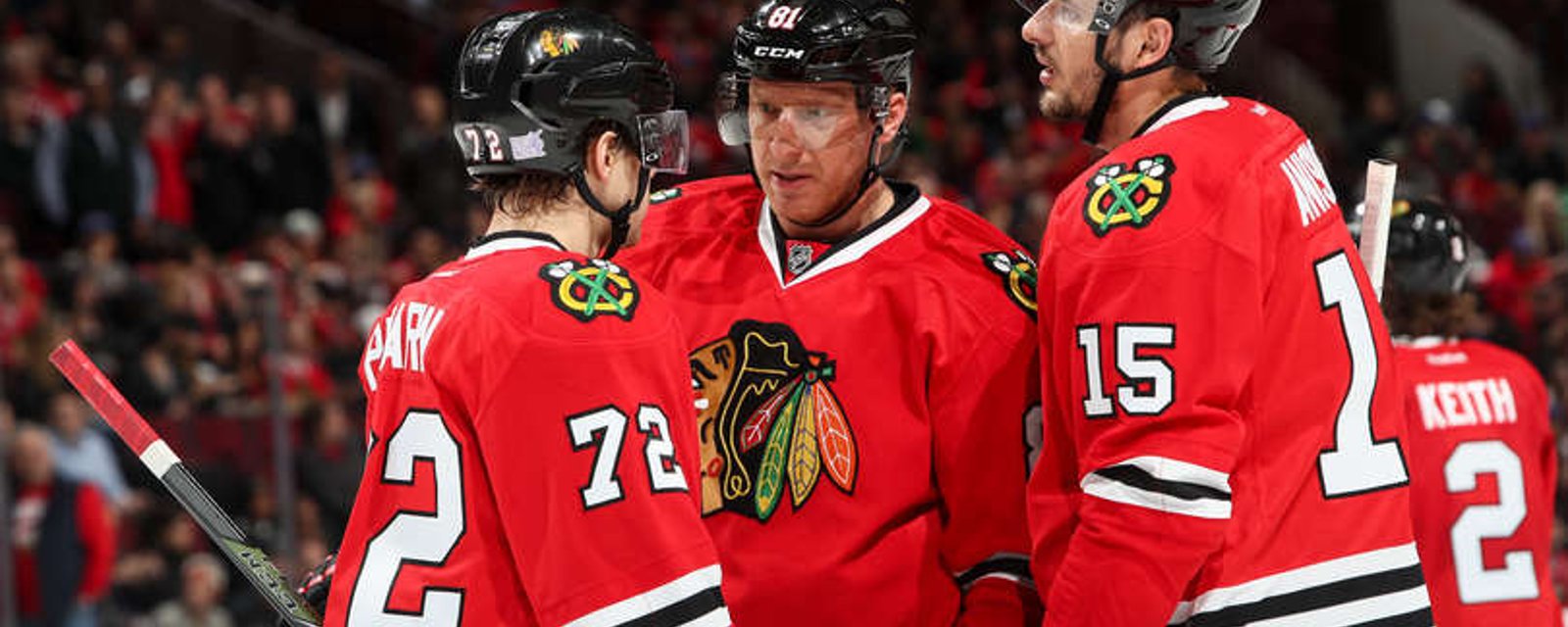 Blackhawks Player Fighting For First Place
