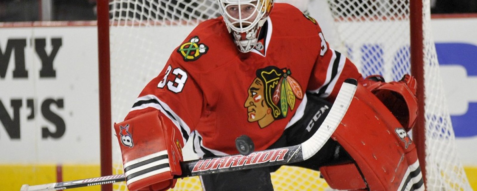 Scott Darling's Special Edition Winter Classic Mask