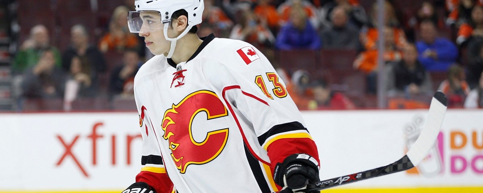 Breaking: Early reports of a major injury to Flames star Johnny Gaudreau.