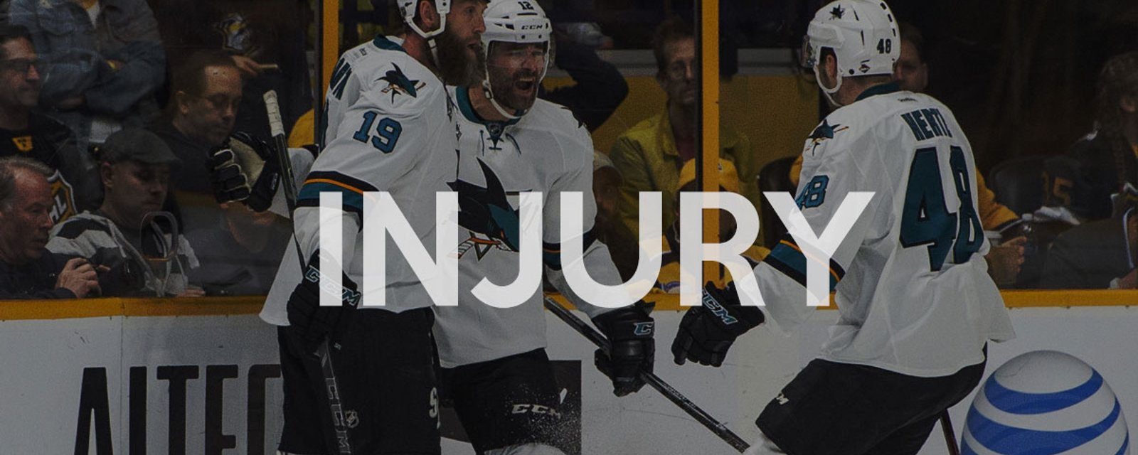 Sharks' top6 forward with a long-term injury.