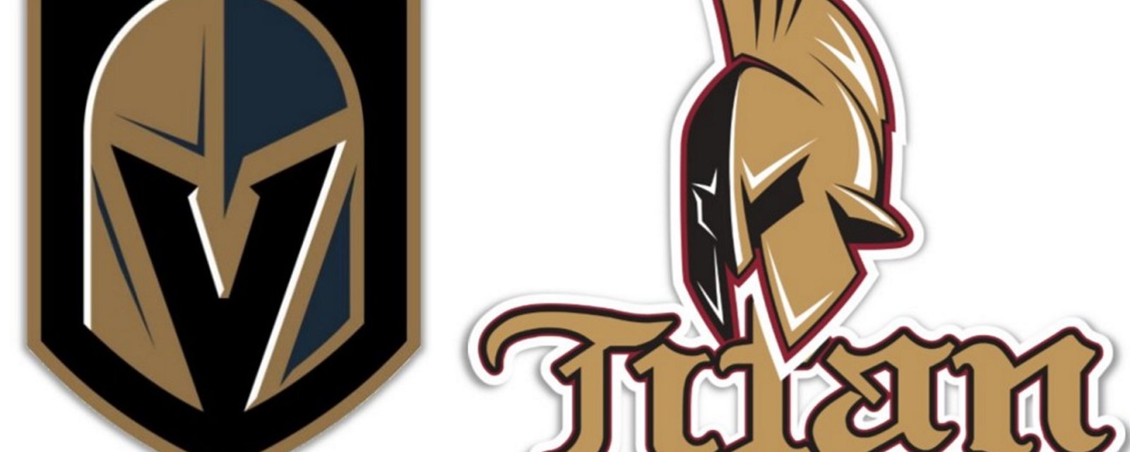 Junior team calls out the Golden Knights for using a very similar logo.