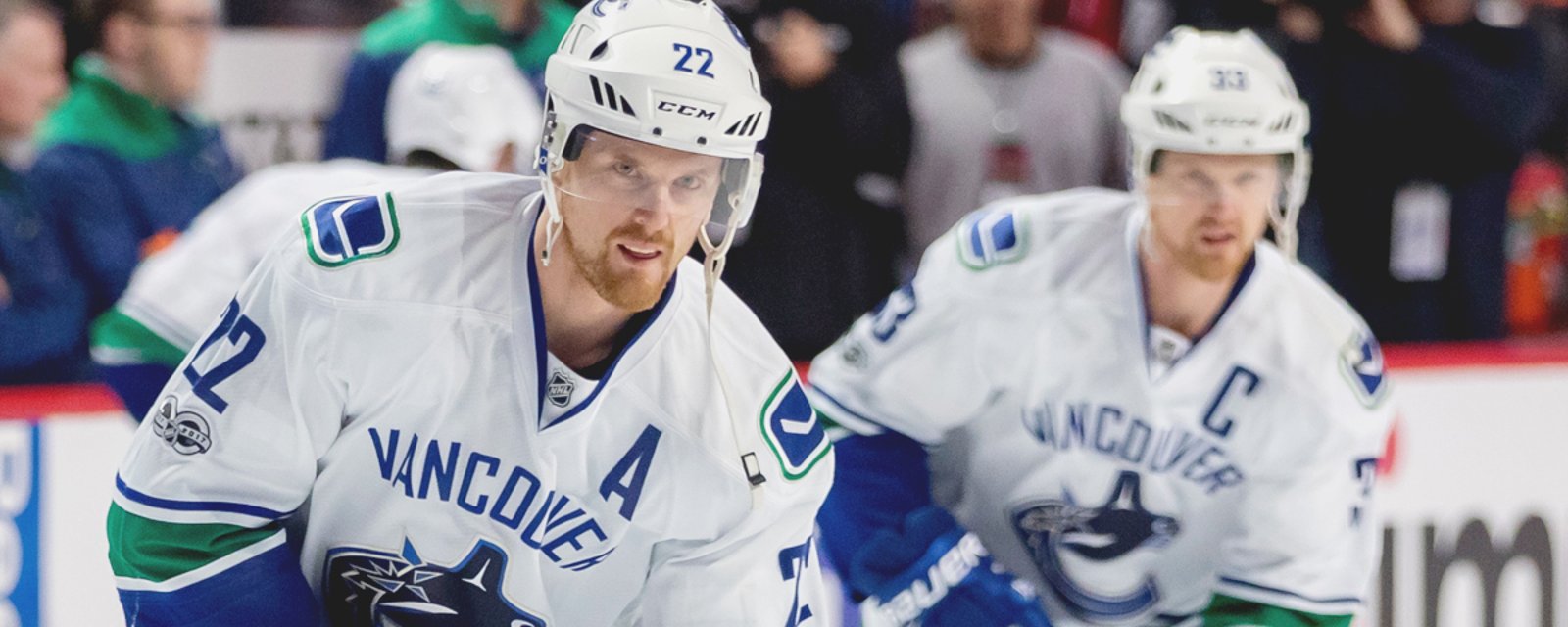 Watch: Sedin brothers combine for goal