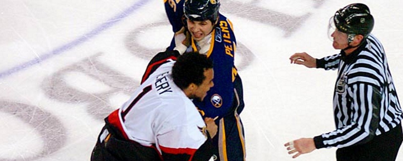 10 years ago today Ray Emery fights a goalie and an enforcer in an epic hockey brawl!