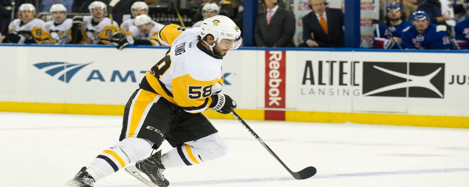 Positive update concerning Letang's injury. 