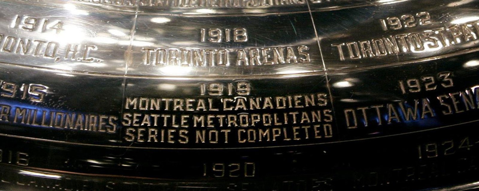 Did you know? The Stanley Cup wasn't awarded in 1919. 
