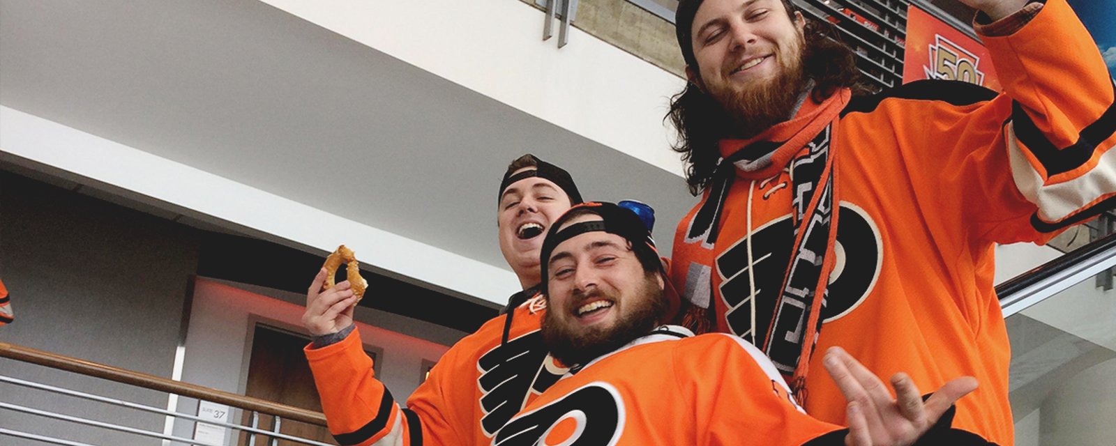 Must Read: Two people reportedly looking to find Flyers fans.