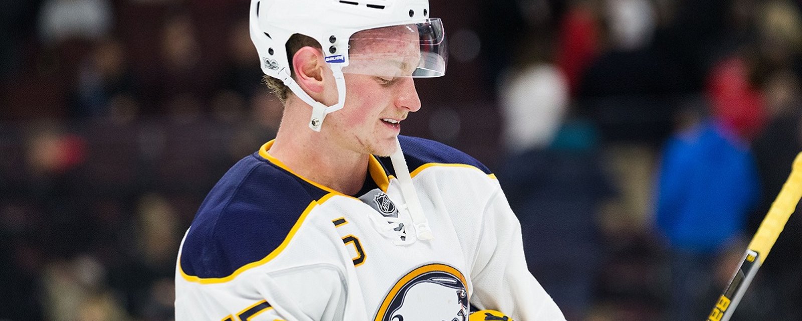 Eichel records his 100th point in just his second NHL season.