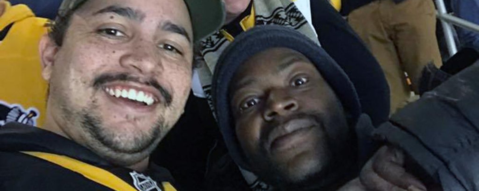 Pittsburgh's fan proves Penguins have the best crowd in the league. 