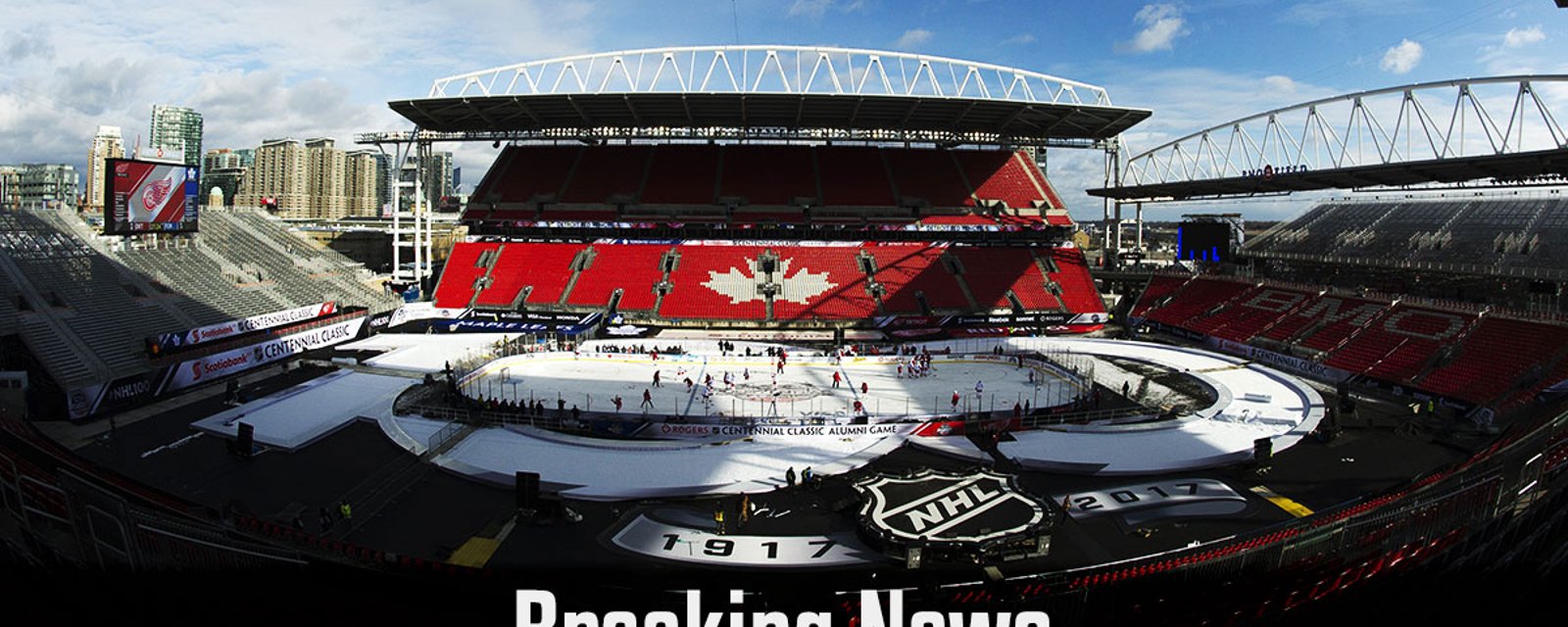 BREAKING NEWS: NHL outdoor game to be announced on Friday will please the fans.