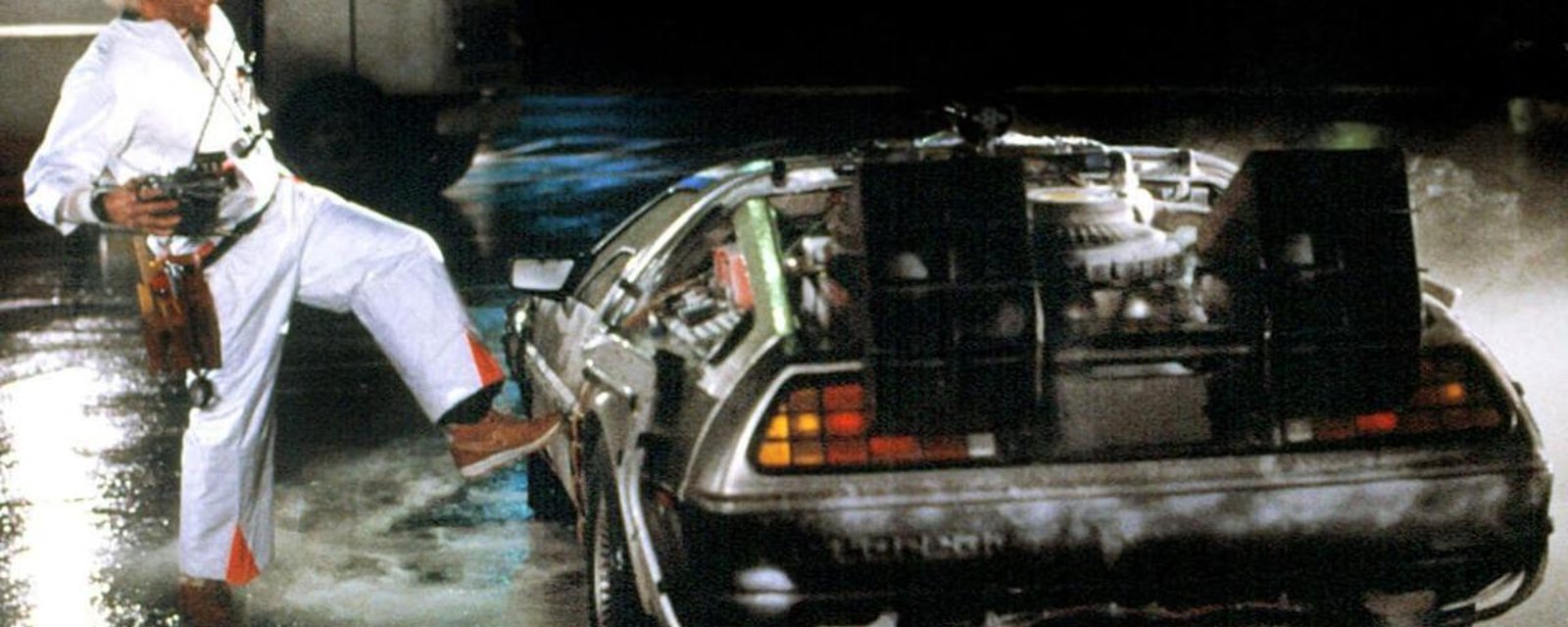 Oilers played ''Back to the future'' type game tonight. 