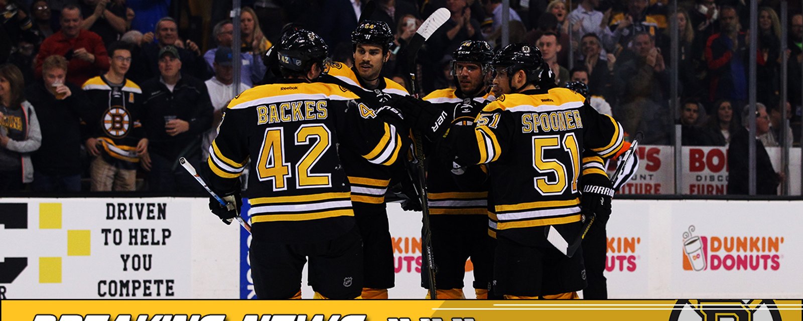 Breaking News: Bruins likely to be held without a key player for tonight's game!