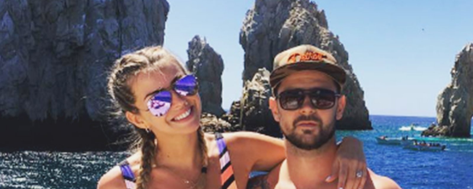 Must See: Stunning pictures of one Detroit Red Wings Players' Girlfriend at the beach!