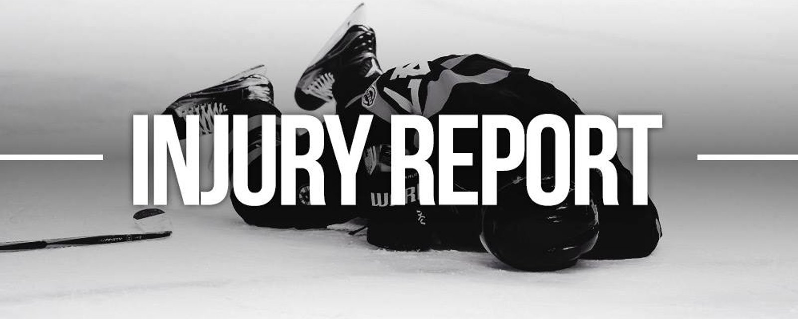 INJURY REPORT: NHL coach, gambling with the health of one of his core player?