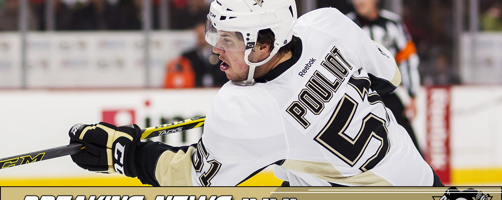 Breaking: Bad news for Derrick Pouliot.