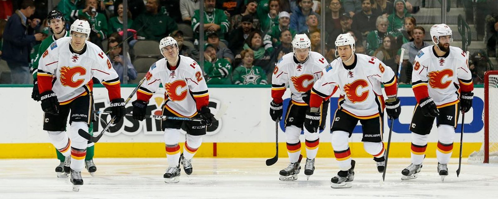 Flames' winger to rejoin lineup tonight. 