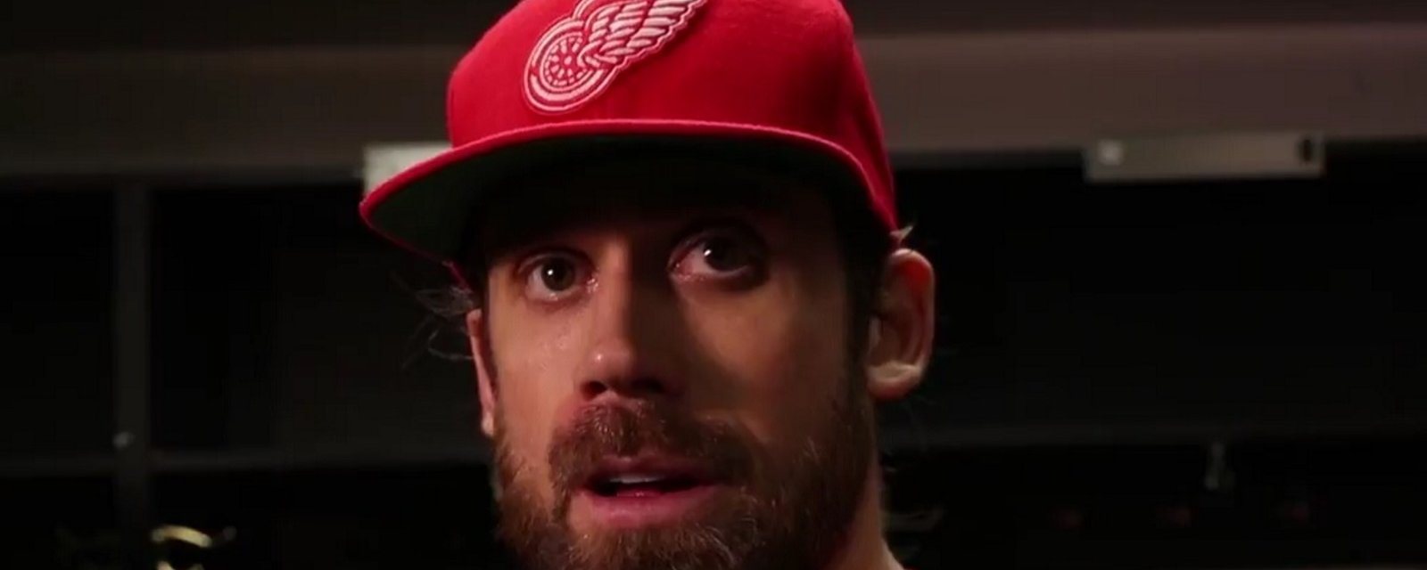 Breaking: An extremely emotional Zetterberg speaks to the media.