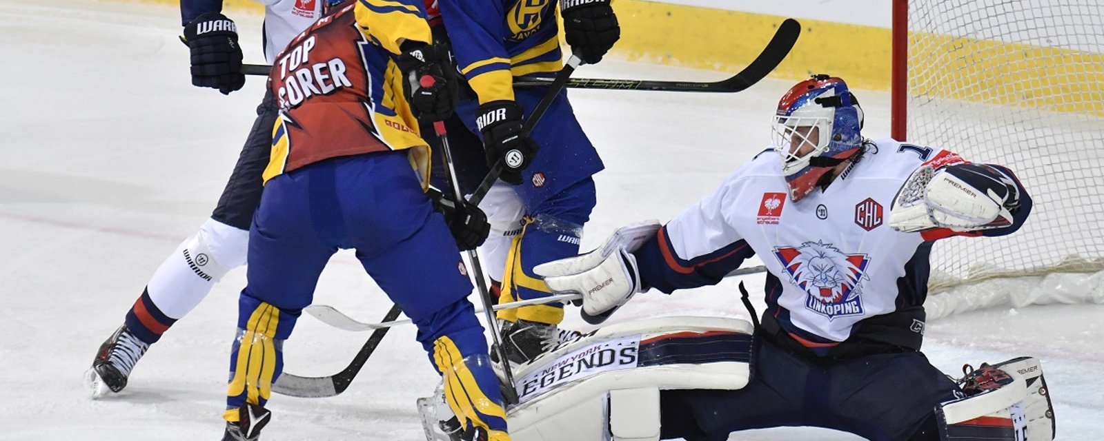 One of Sweden's top goalies has signed with an NHL team.