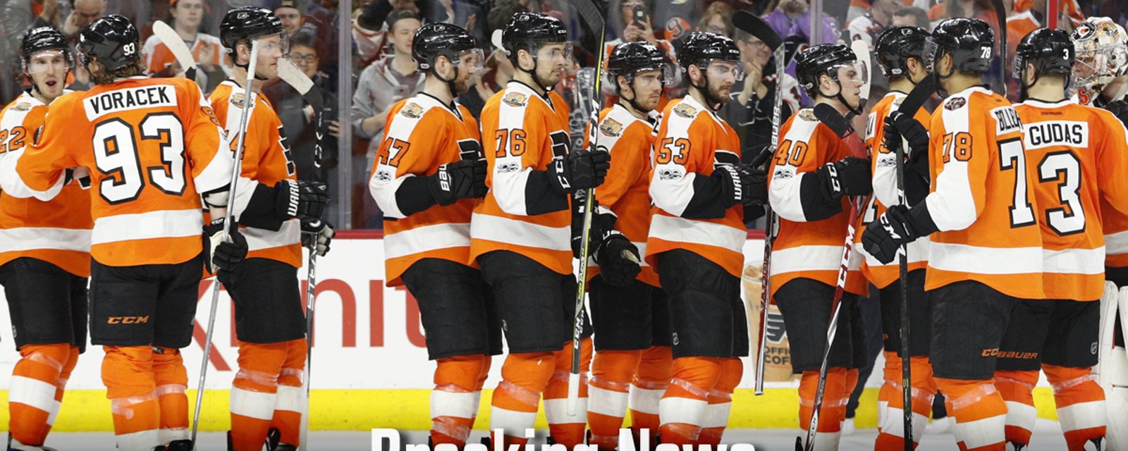 BREAKING: Philadelphia Flyers called up long awaited defenseman.