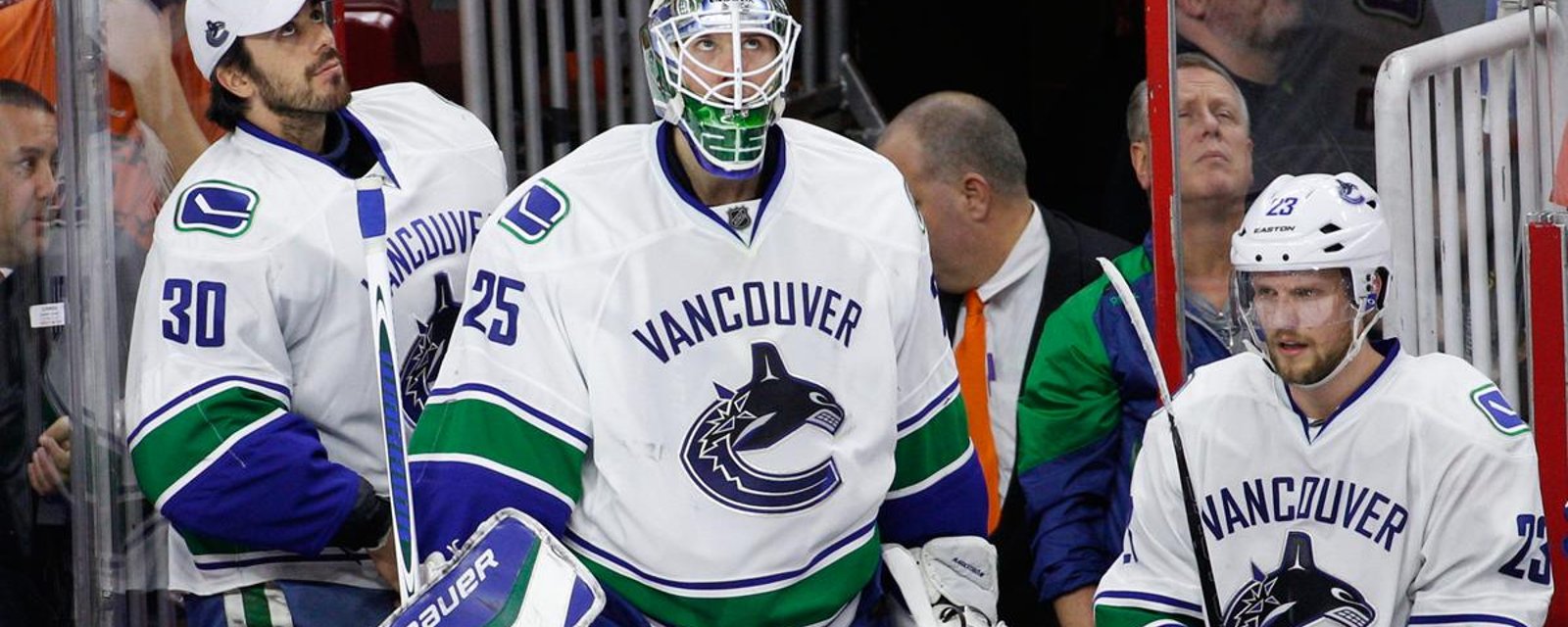 Goalies future clarified in Vancouver. 