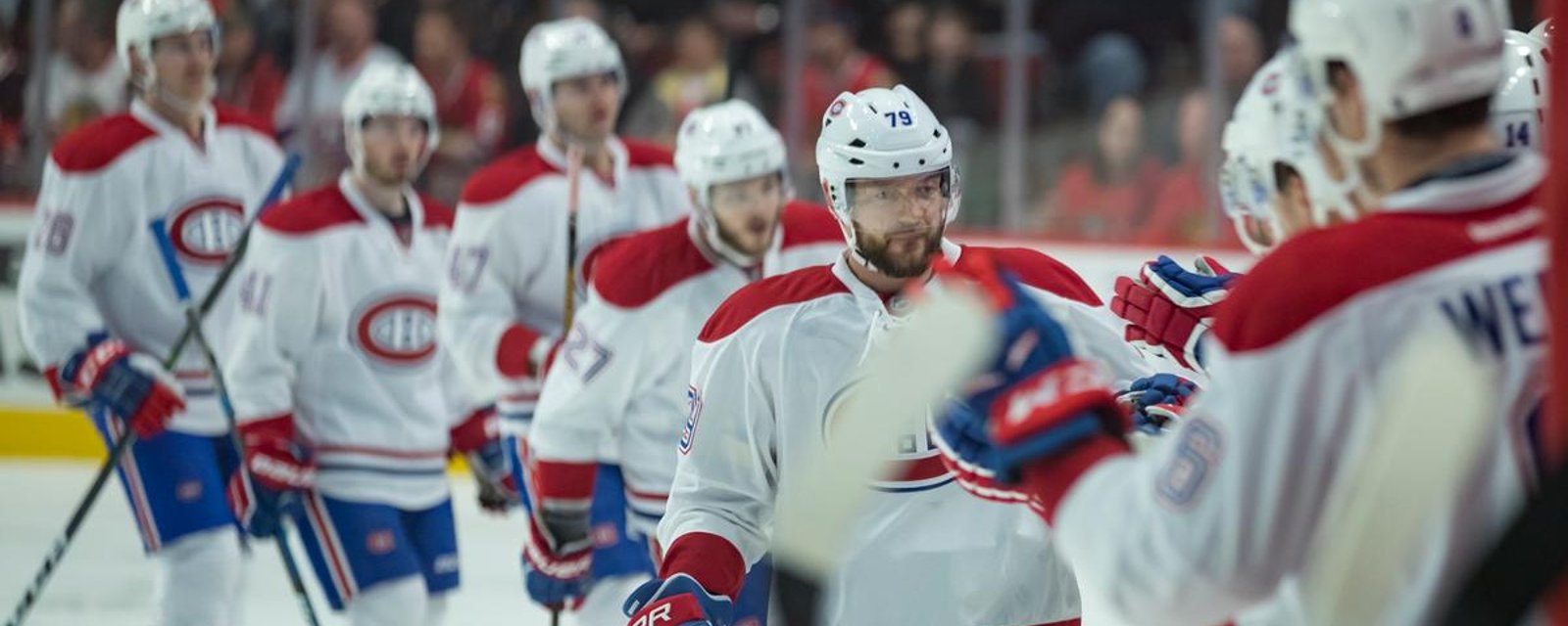 Superstar Habs injured, his absence will be felt. 