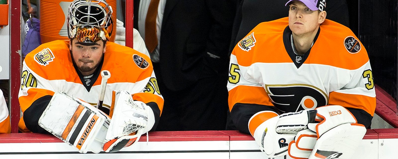 Flyers prospect giving the team big hope for their future in goal.