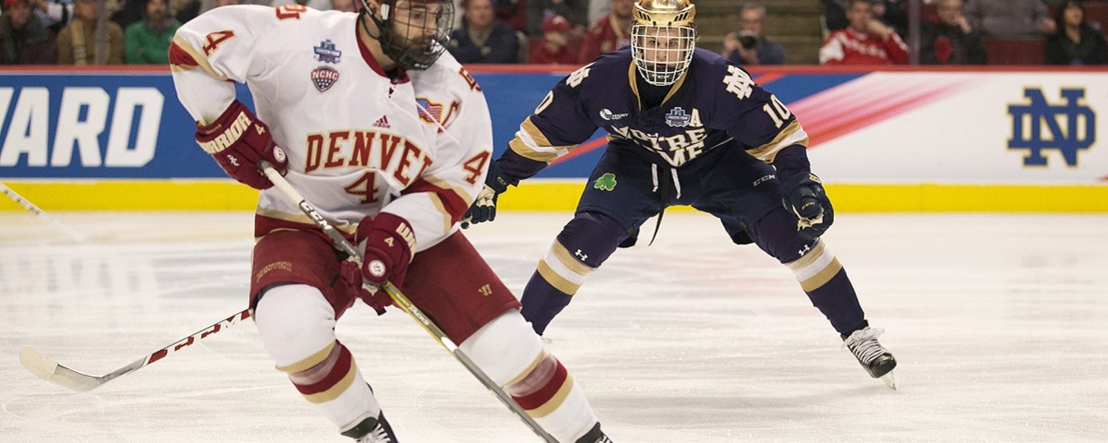 Fifth round NHL draft pick is named college hockey's best player.