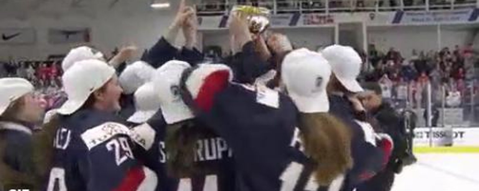 BREAKING : Team USA wins the World Championship. 