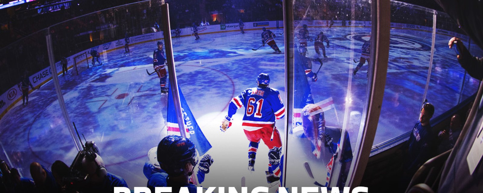 BREAKING: The New York Rangers sent one player back to Hartford.