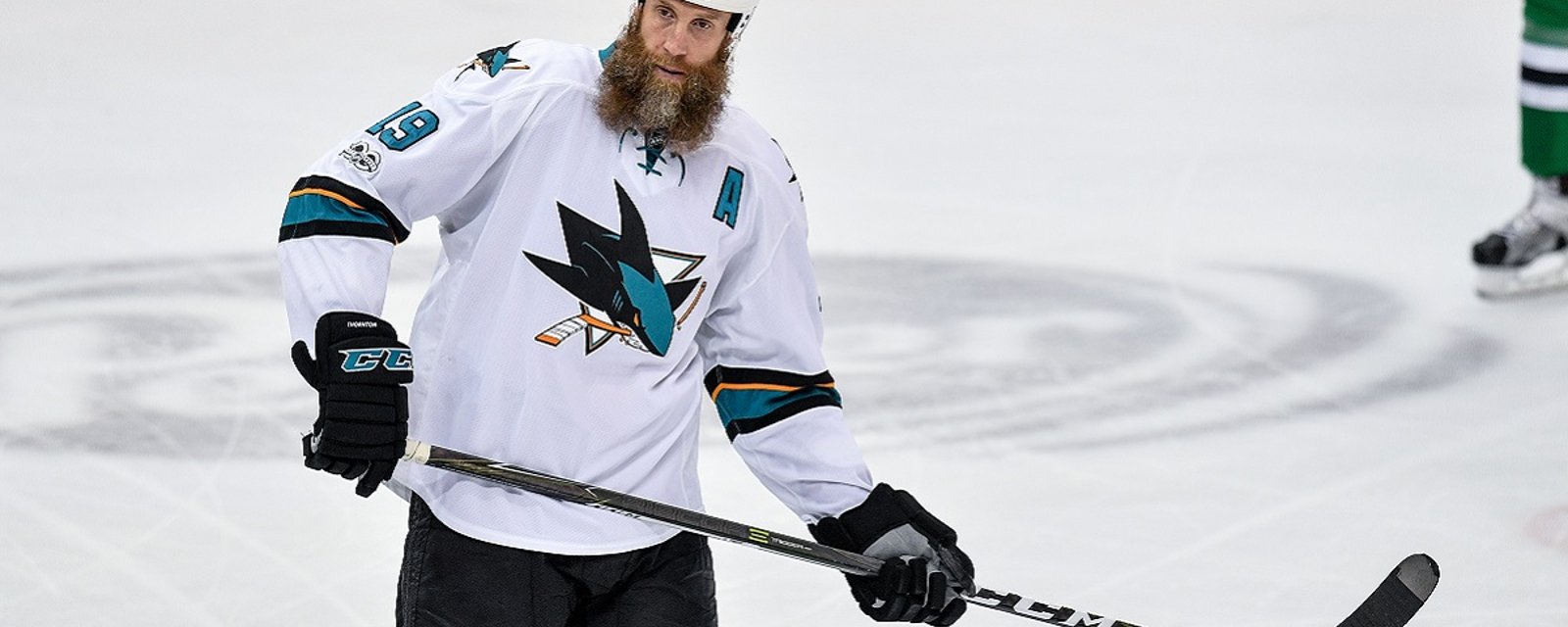 Conflicting reports on Joe Thornton's health heading into the playoffs.