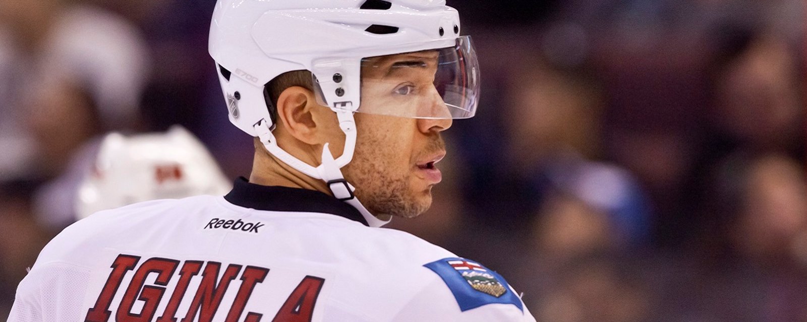Jarome Iginla makes a huge statement about his NHL future.