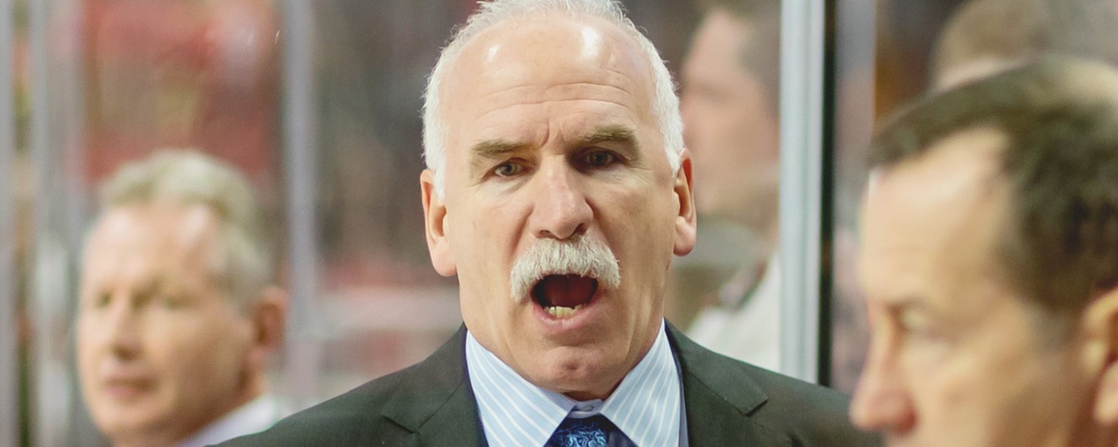 BREAKING: Joel Quenneville benching a key player in the 2nd period.