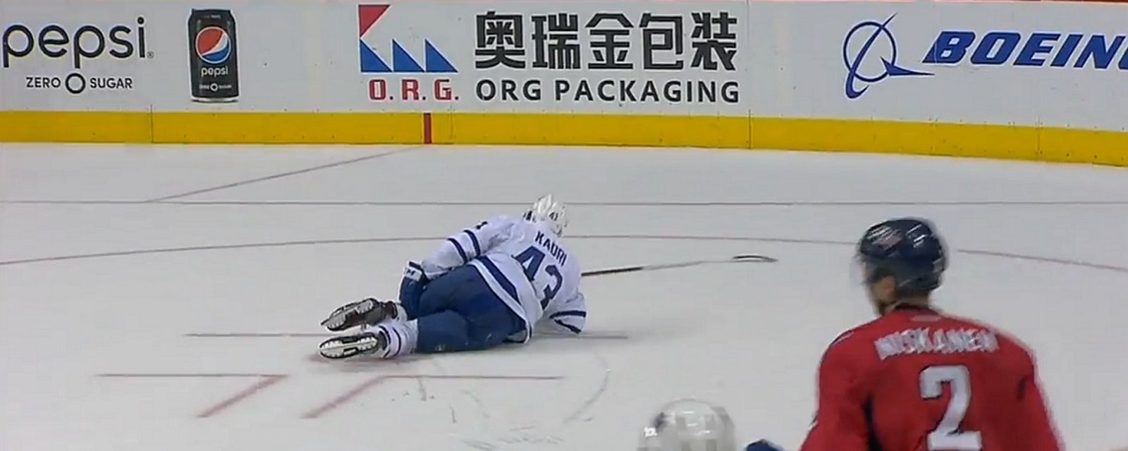 Controversy after “dive” from Kadri draws a penalty for the Leafs.