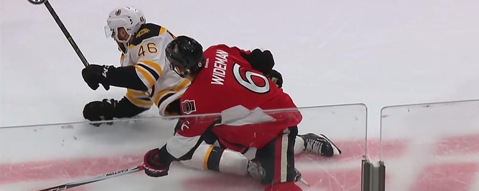 Bruins angry, call Senators classless following Krejci injury. 