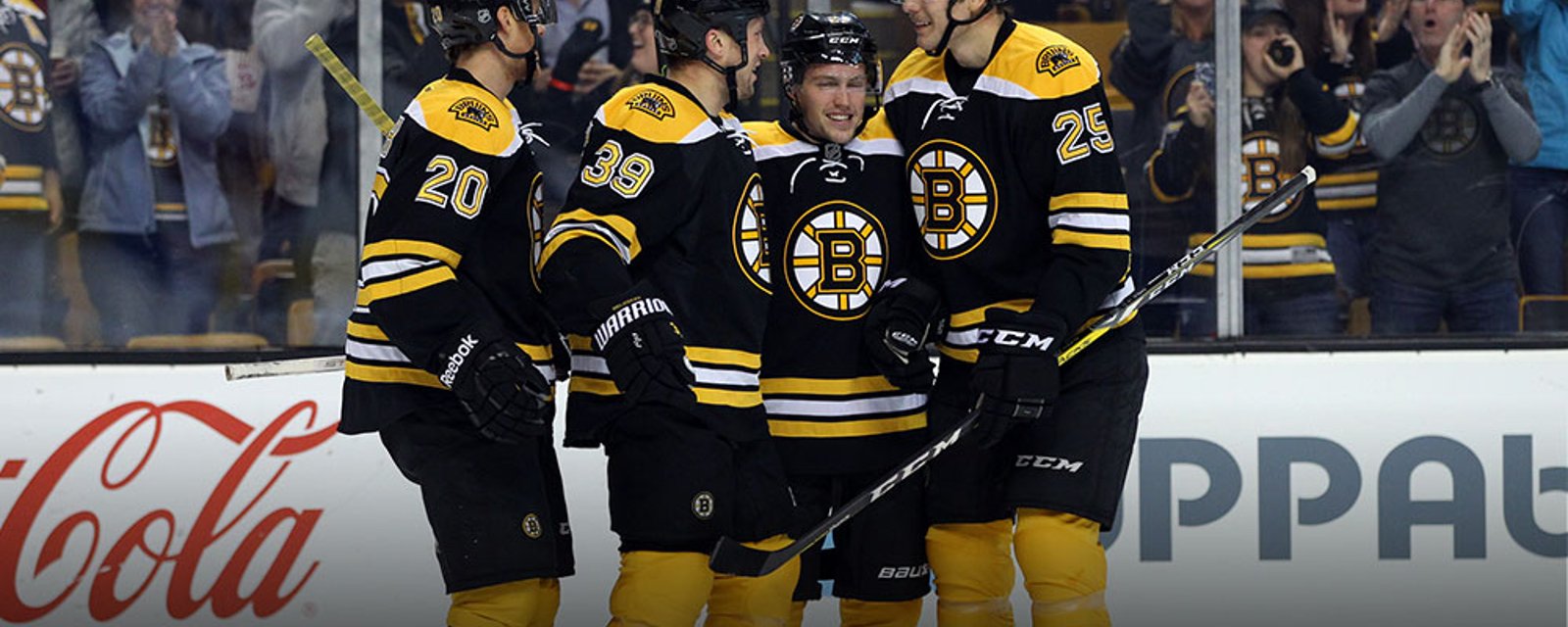 Rumor: Bruins offer up a draft pick to Vegas 