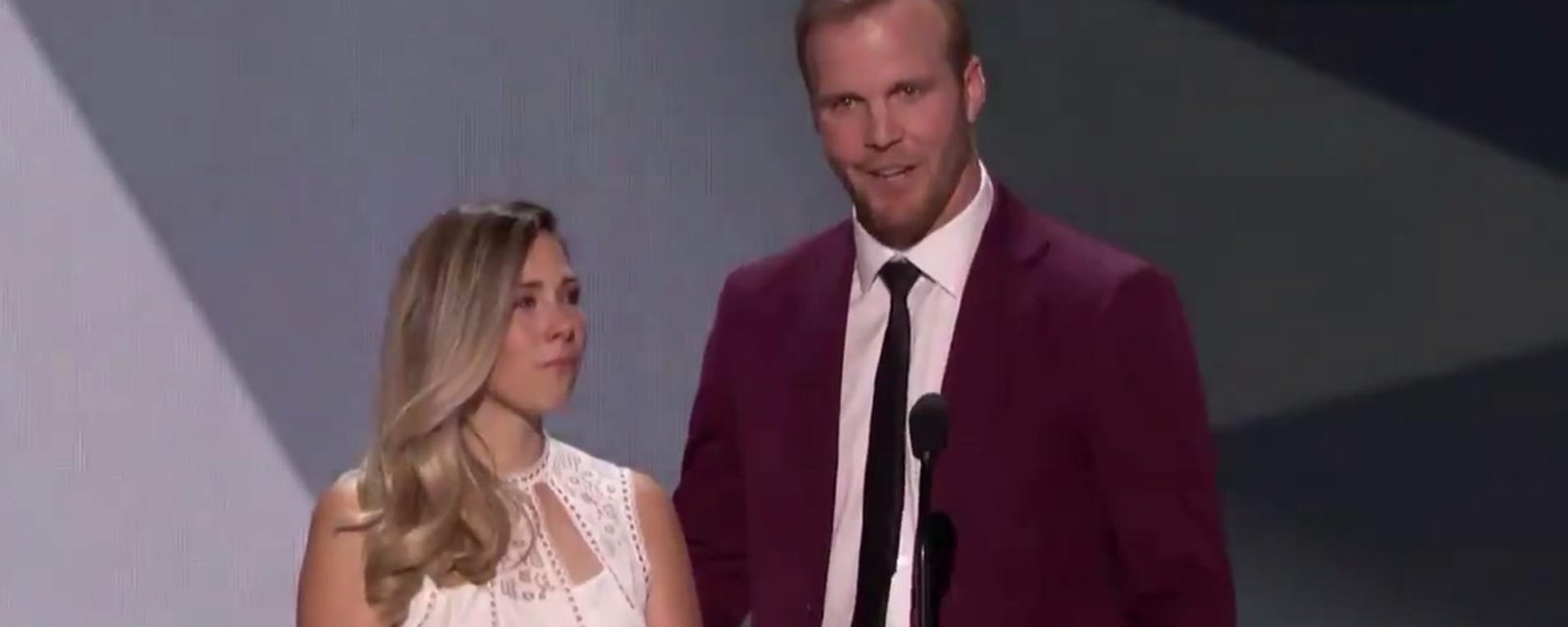 Must watch : Bryan Bickell's touching tribute from NHL Awards. 