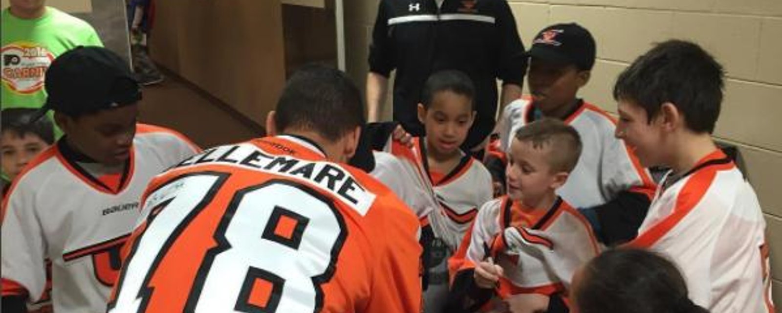 Pierre-Edouard Bellemare leaves heartfelt farewell message to Flyers fans. 