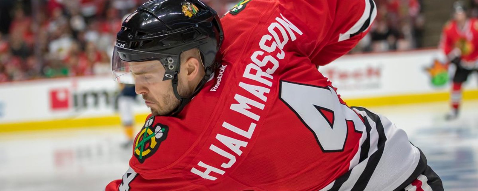 Hjalmarsson reacts to leaving Chicago in humble, emotional way. 