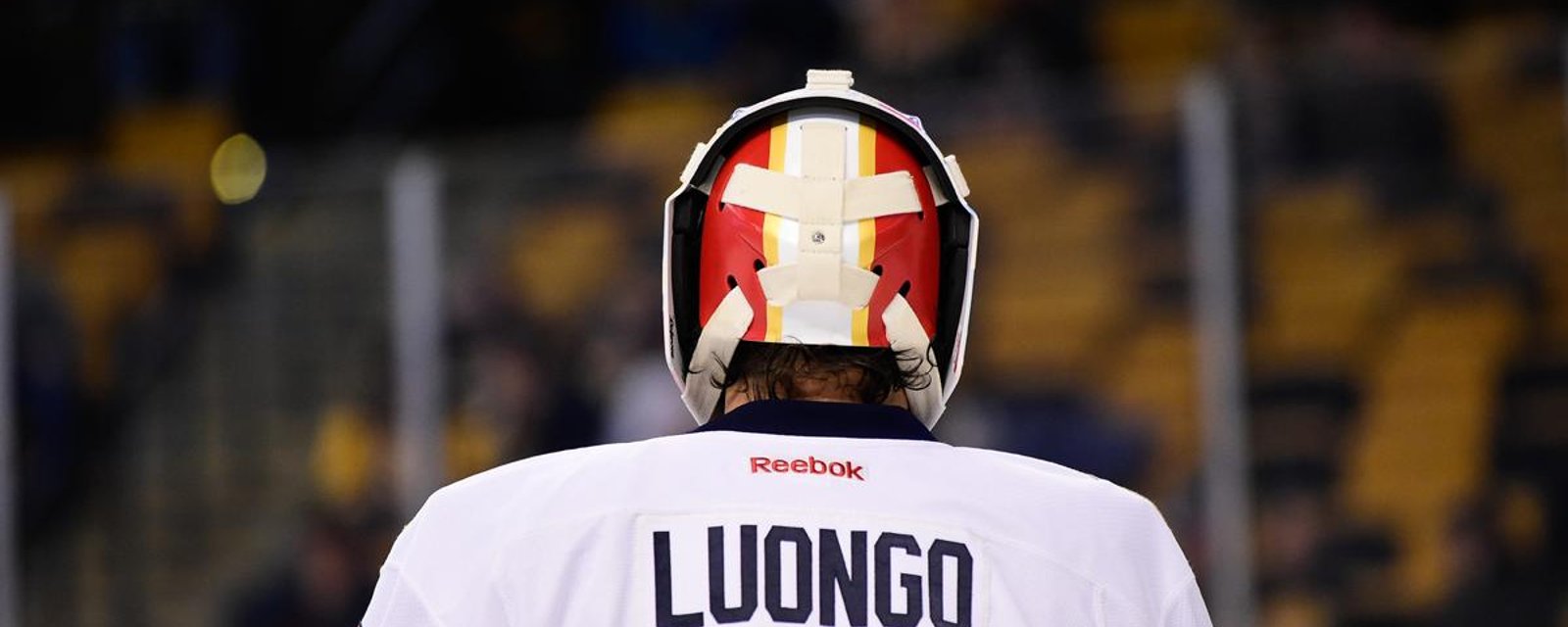Luongo hilariously reacts to Panther's draft pick. 