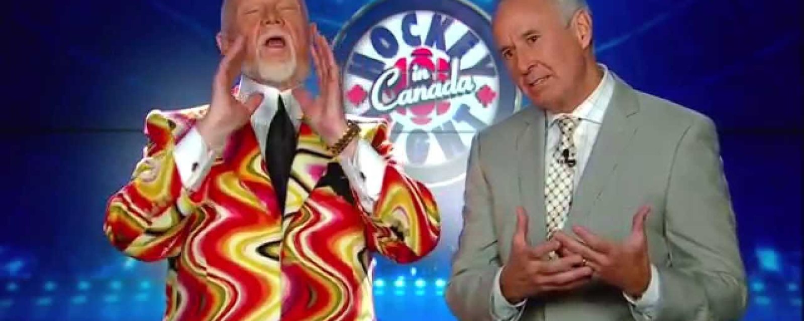 Don Cherry goes on yet another xenophobic rant. 