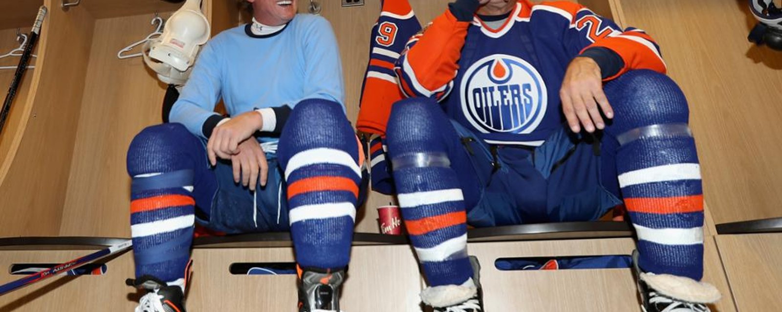 Gretzky reacts to the passing of Dave Semenko. 