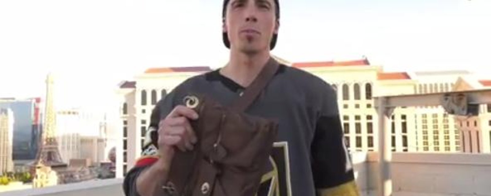 Must see : Fleury leads ''The Hangover'' spoof for VGK promo. 