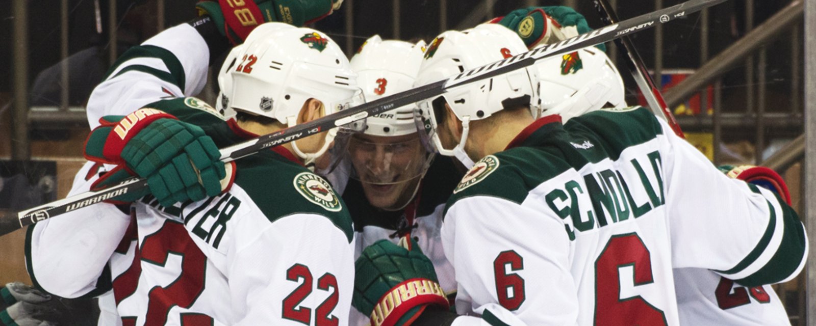 Report: Wild top forward filed for arbitration.