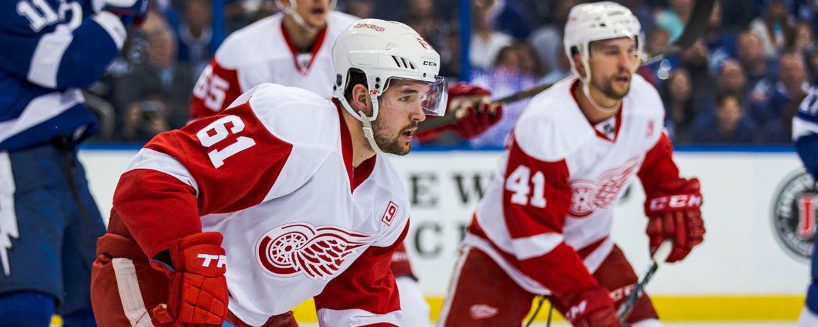 Breaking : Red Wings extend promising defenseman for two years. 