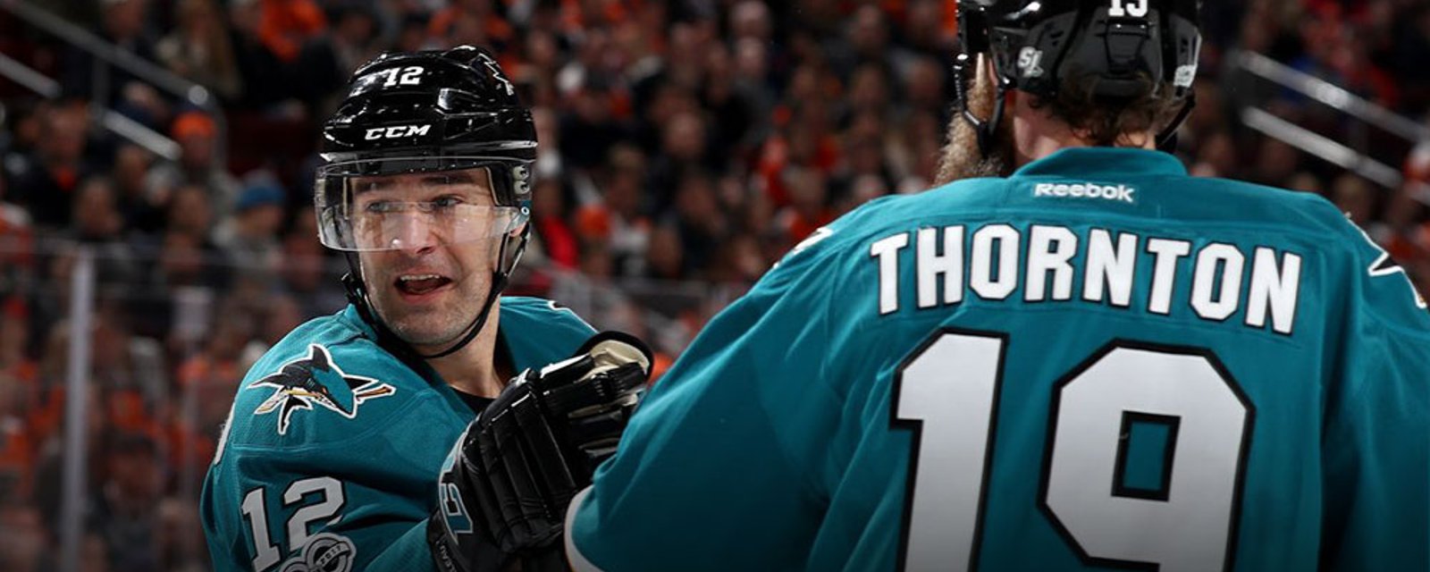 Report: Thornton finally opens up about Marleau departure